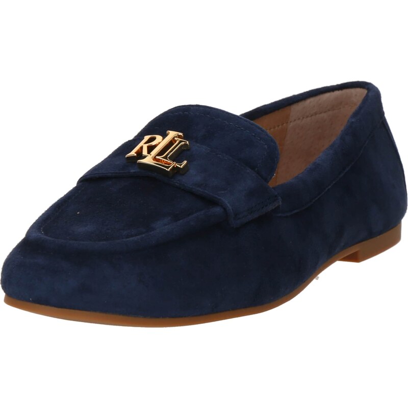 Lauren Ralph Lauren Slipper AVERI III marine modrá / zlatá
