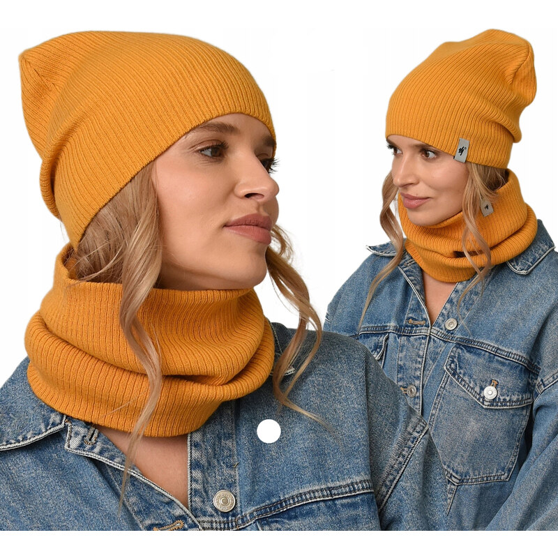 Fashionweek Dámská souprava čepice a šály moderni zimní set
