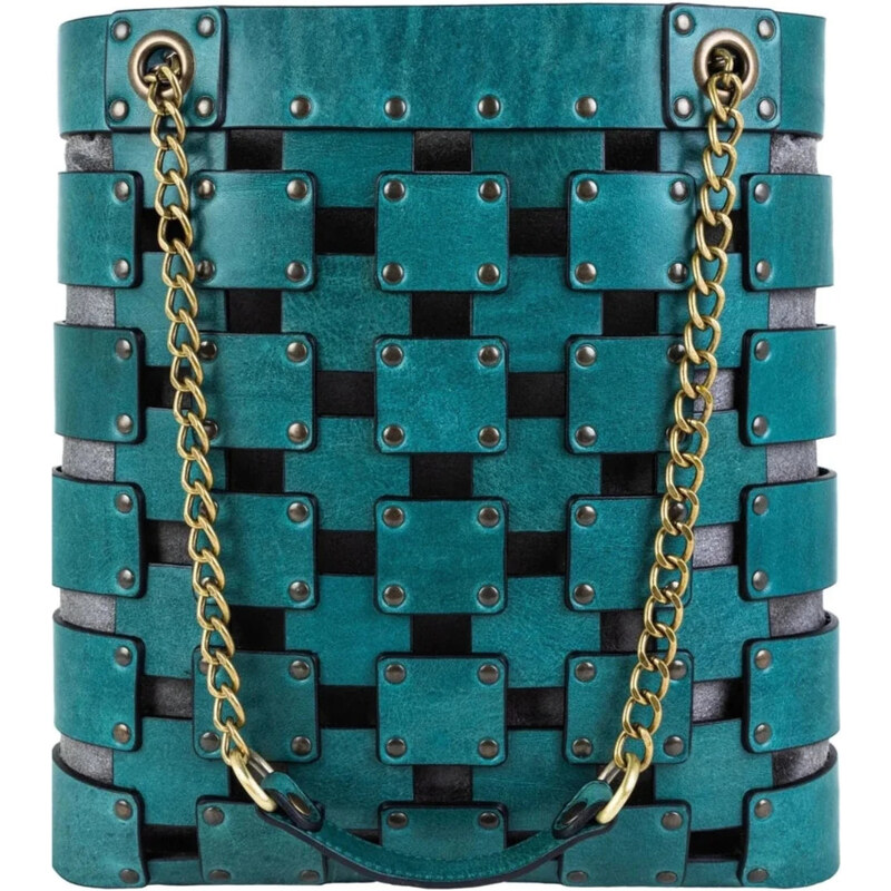 Time Resistance Italská kožená tote taška - Jeanne dArc 102688155