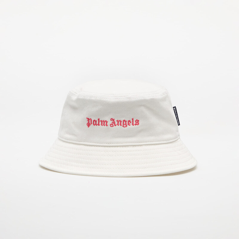 Klobouk Palm Angels Kids Logo Bucket Hat Butter Cherry II