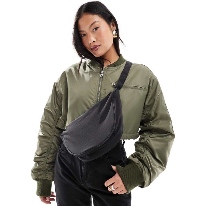 Pieces bumbag in black 102770341