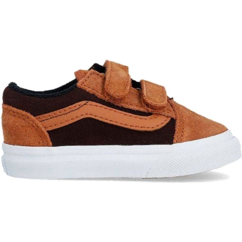 BOTY VANS Old Skool V TODDLERS - hnědá -