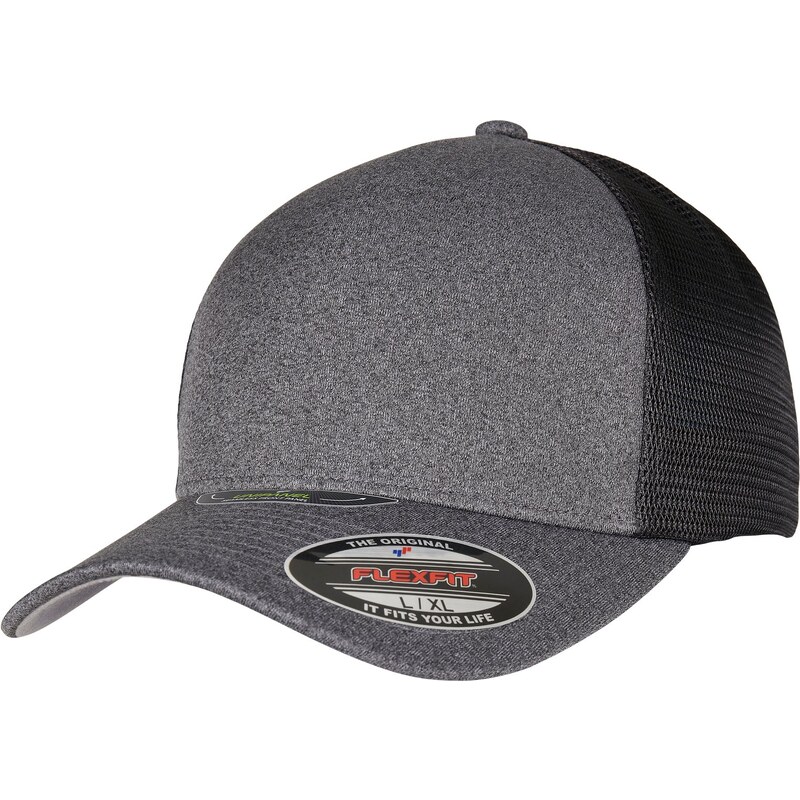 Kšiltovka FLEXFIT UNIPANEL tmavě šedá/černá