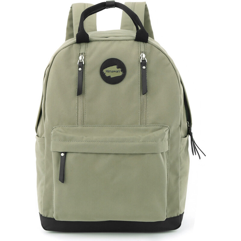 BASIC Himawari Khaki dámský batoh s praktickými kapsami 102778428