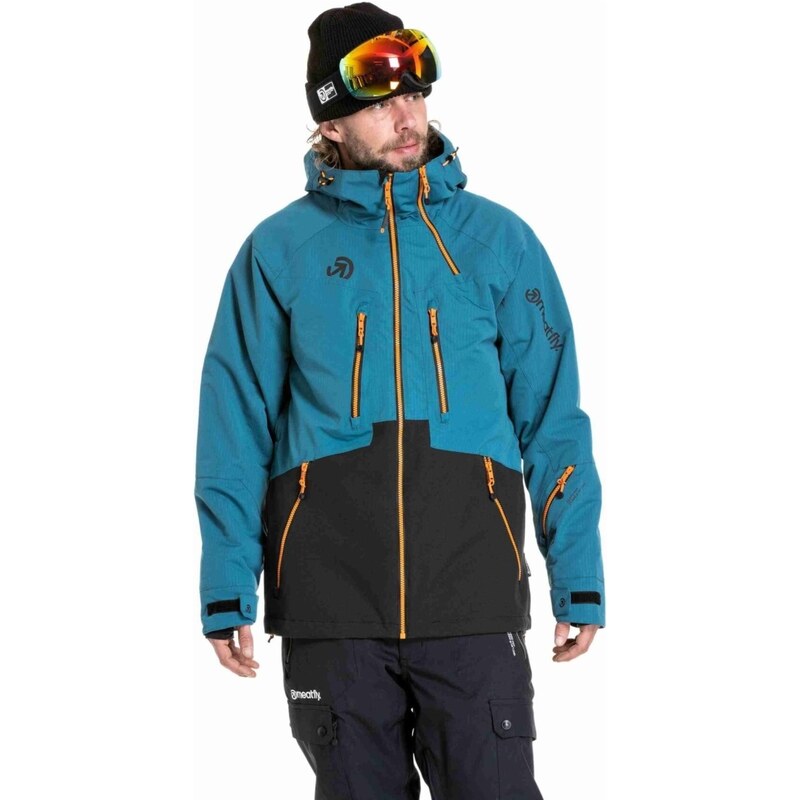 Pánská SNB & SKI bunda Meatfly Cronos modrá/černá