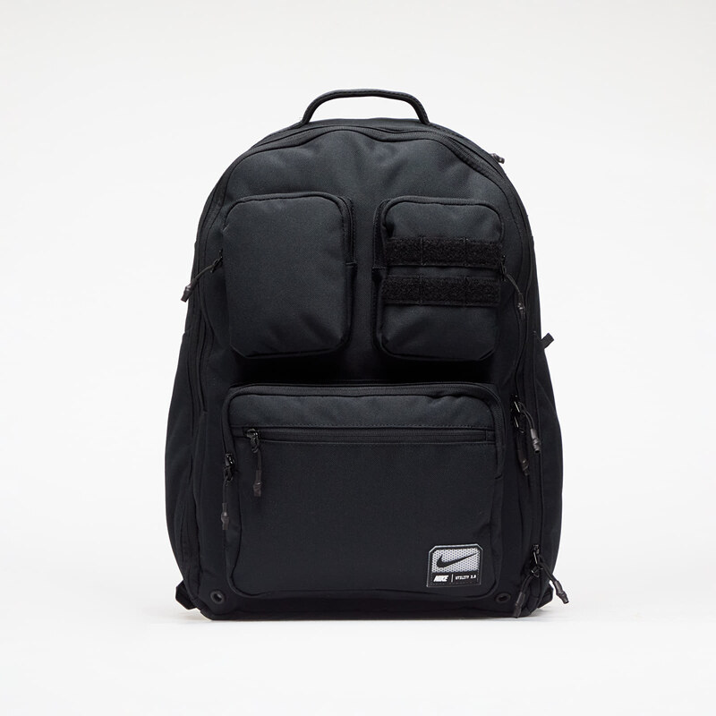 Batoh Nike Utility Power Backpack - 2.0 Black/ Black/ White 33 l