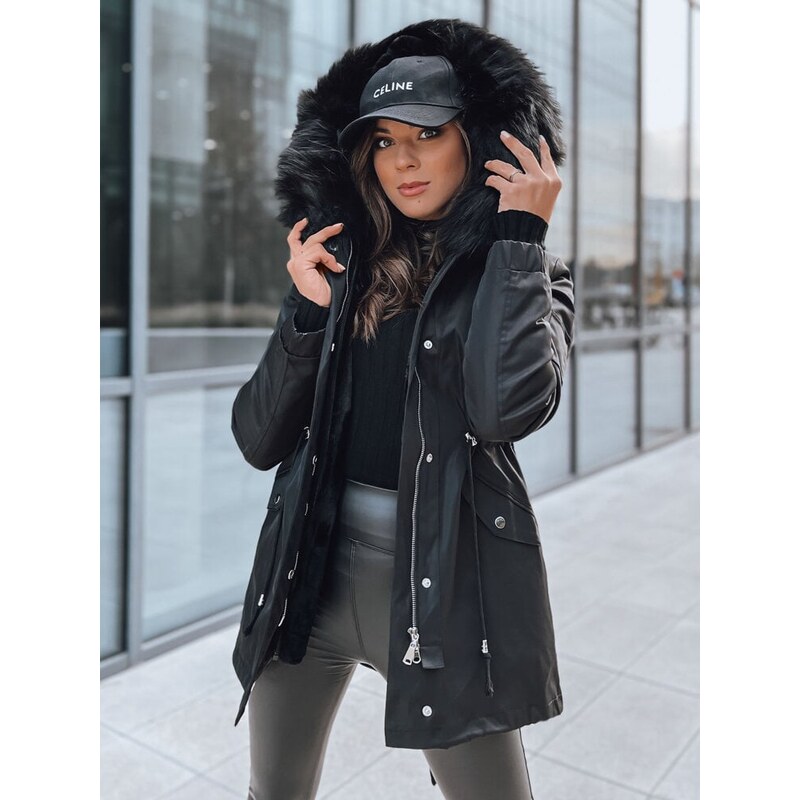Dámská bunda parka GARNET Barva černá DSTREET 86684912