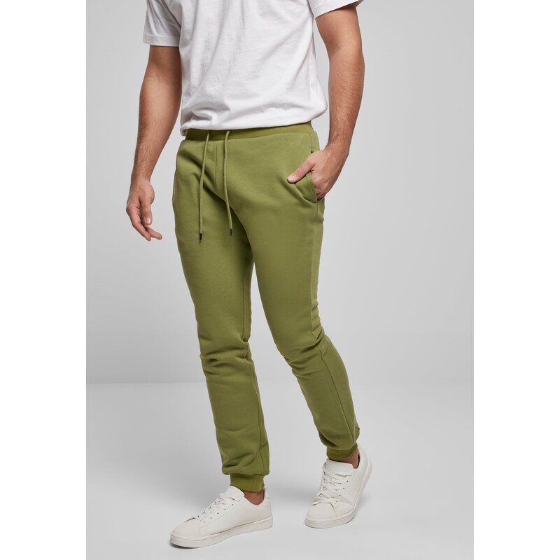 Pánské tepláky Urban Classics New Olive