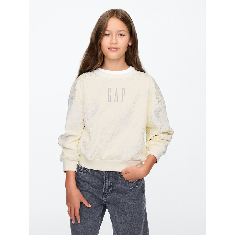 GAP Dětská oversize mMikina s logem - Holky