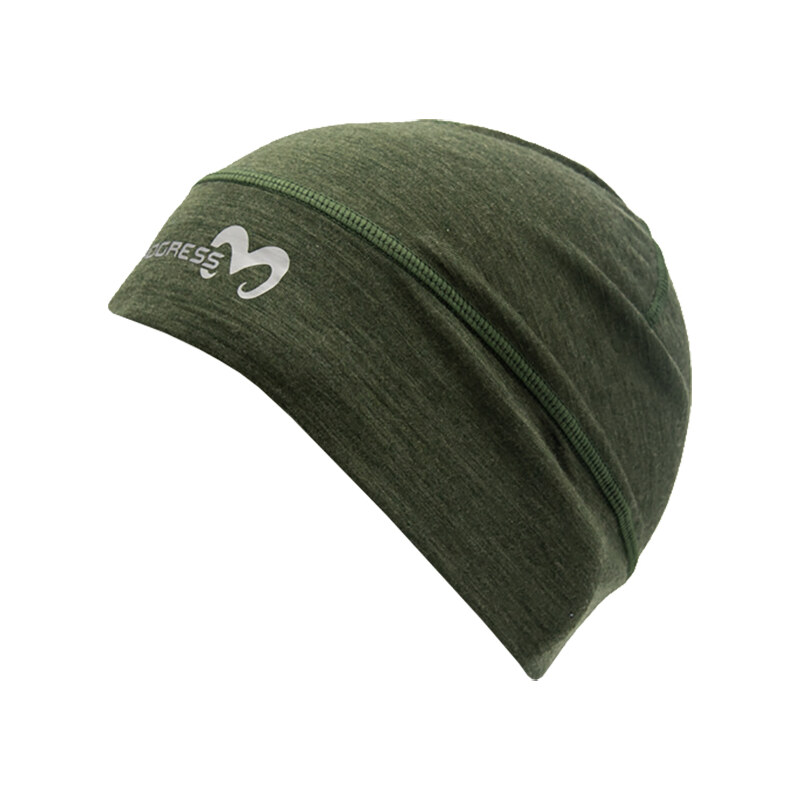 Unisex merino čepice PROGRESS MW Beanie zelená 117114706