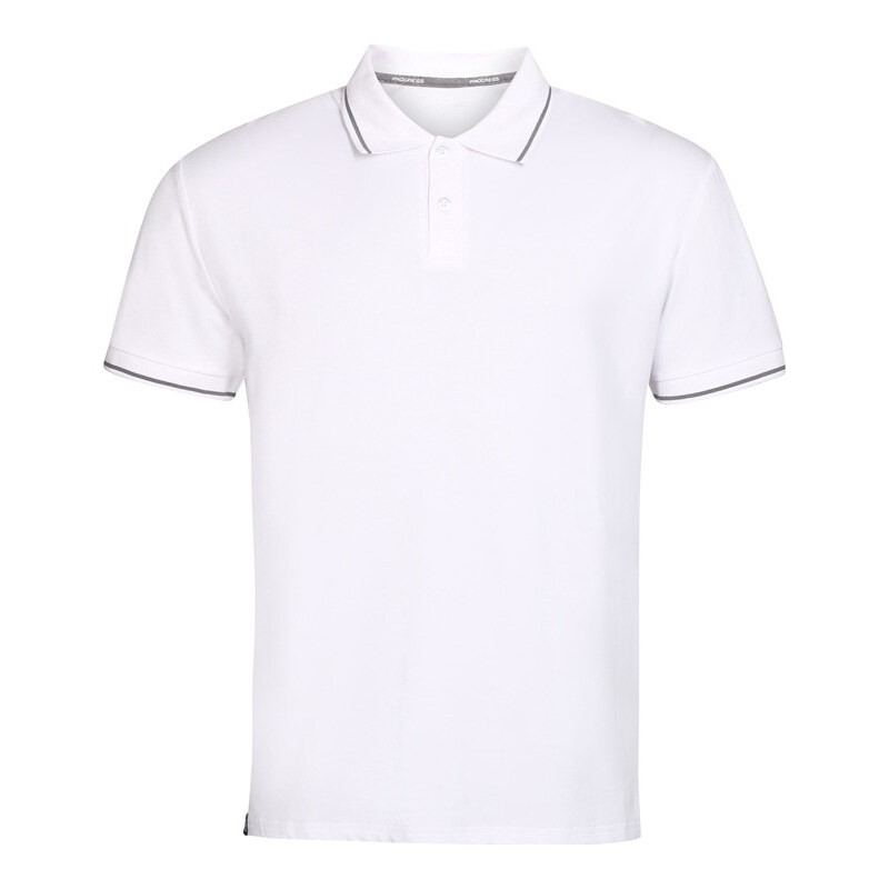 Pánská bambusová polokošile PROGRESS Original Polo Bambus bílá