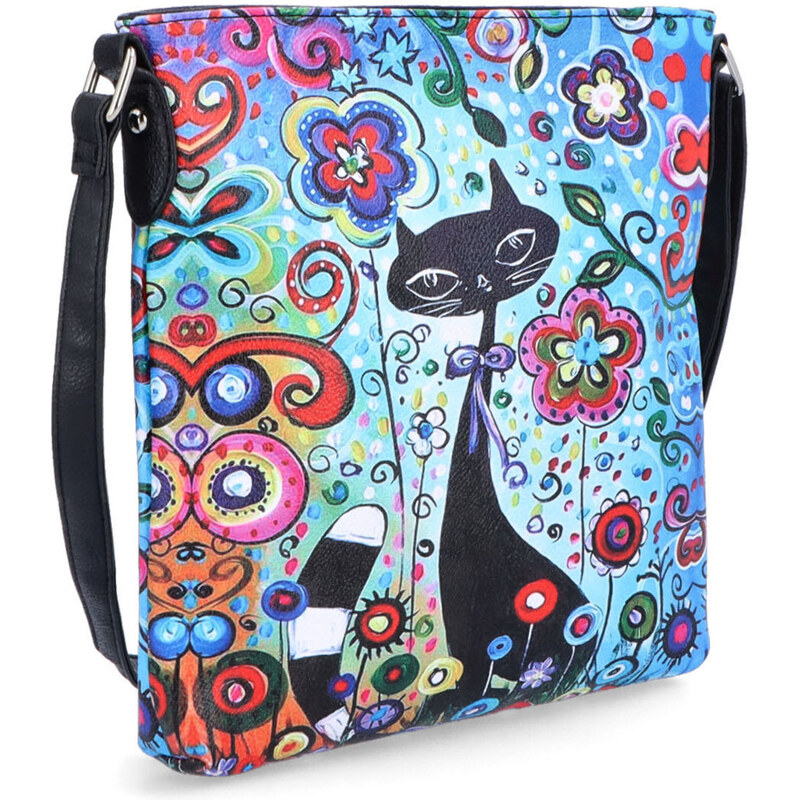Kabelka ze syntetické kůže crossbody Indee multicolor 9300 50 C 106554977