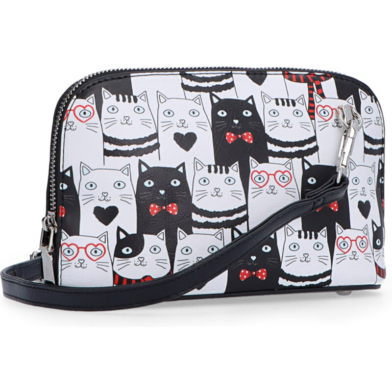 Kabelka ze syntetické kůže crossbody Indee multicolor 9303 01 C 106554974