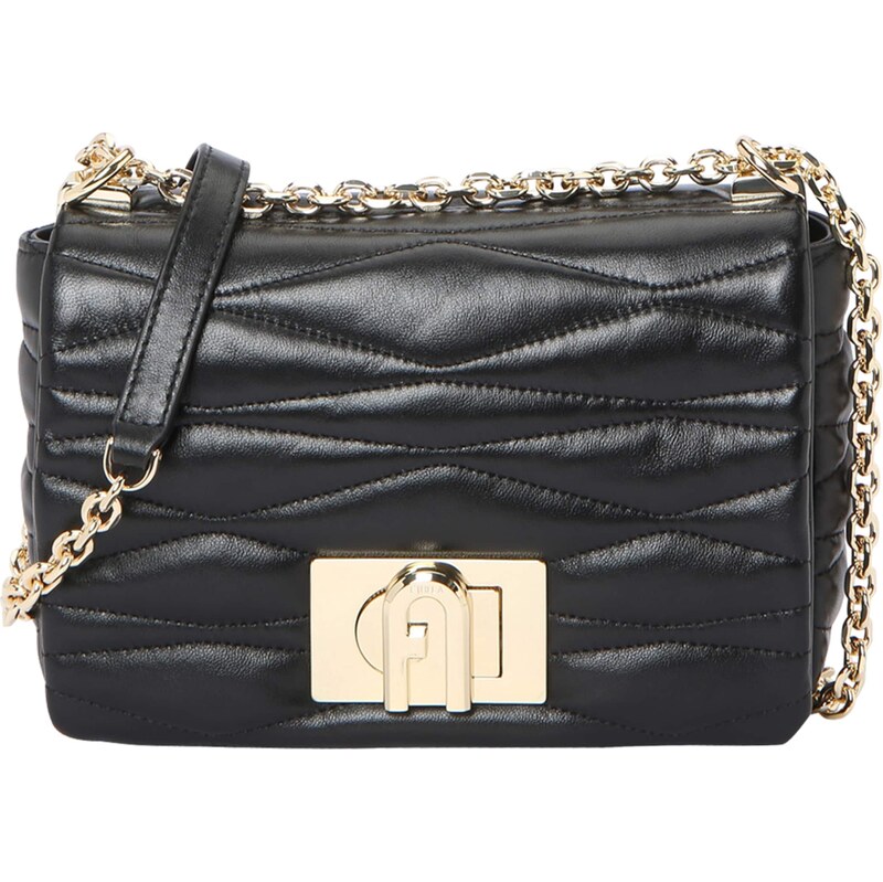 FURLA Taška přes rameno 1927 zlatá / černá 102817975