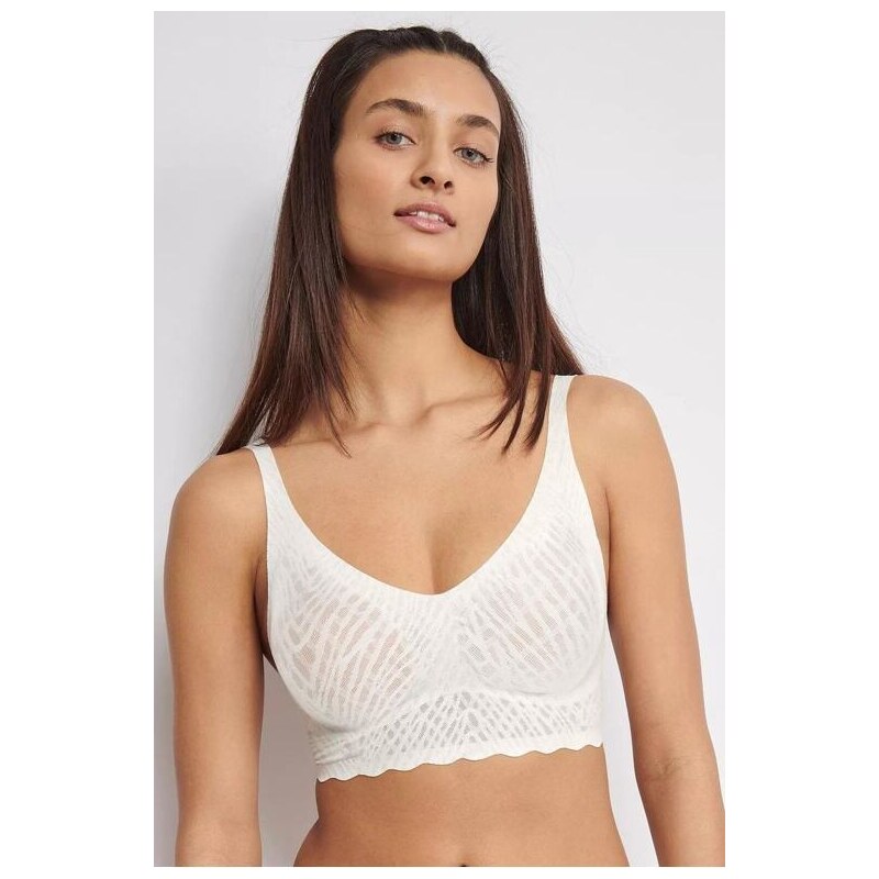 Sloggi ZERO Feel Bliss Bralette bílá 102821226