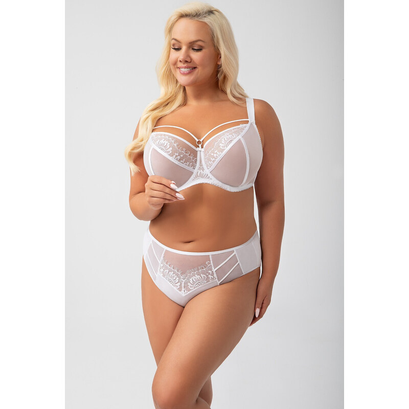 Fíky Gorsenia K 497/1 M-4XL Paradise White