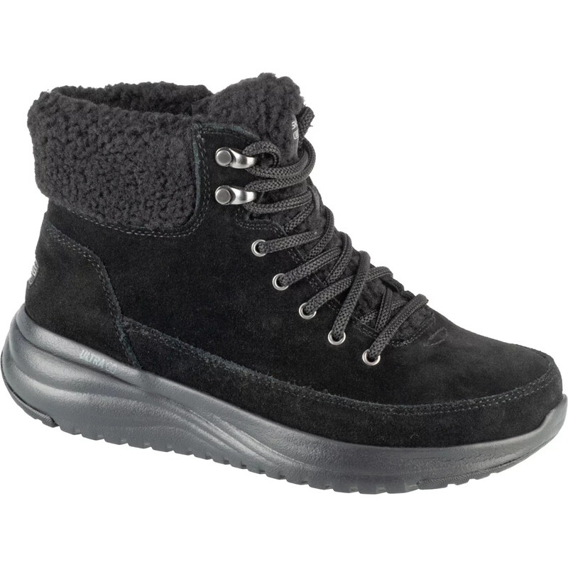 Černé dámské zimní kotníkové tenisky Skechers On-The-Go Stellar