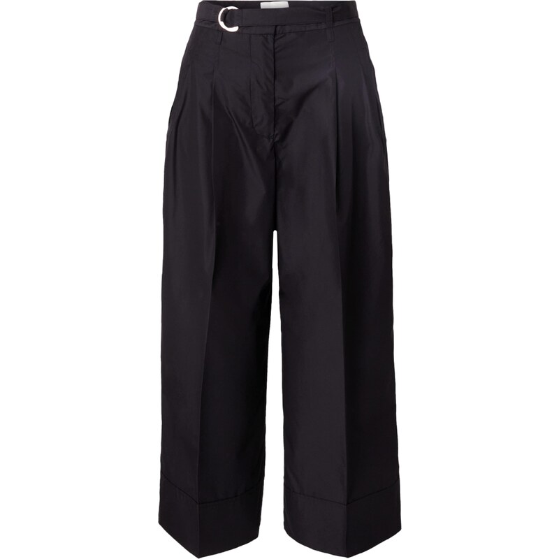 3.1 Phillip Lim Kalhoty se sklady v pase černá