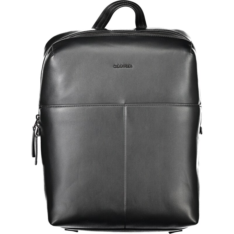 Calvin Klein Black Mens Backpack CLEAN ESSENTIAL SQUARED BP