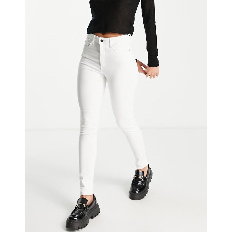 Vero Moda Sophia skinny jeans in white 102871100