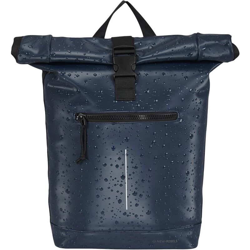 Velký rolovací batoh New Rebels Droplets - modrá