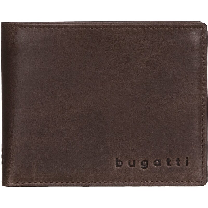 Bugatti Pánská kožená peněženka VOLO 49217702 hnědá