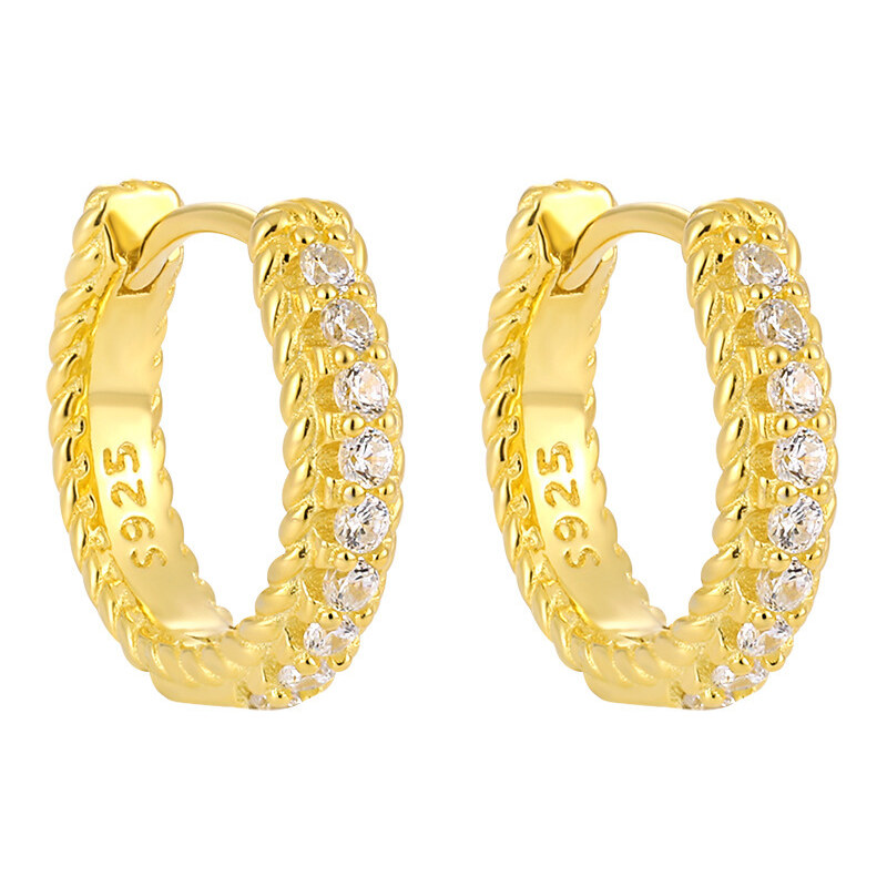 Olivie Stříbrné kroužky GOLD 9270