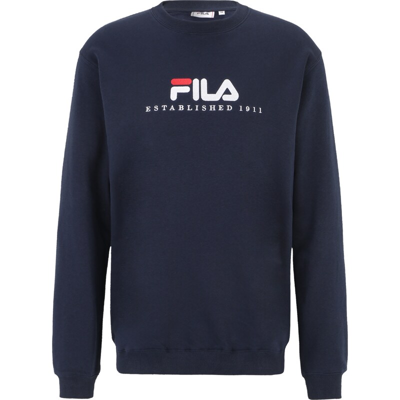 FILA Mikina modrá / červená / bílá