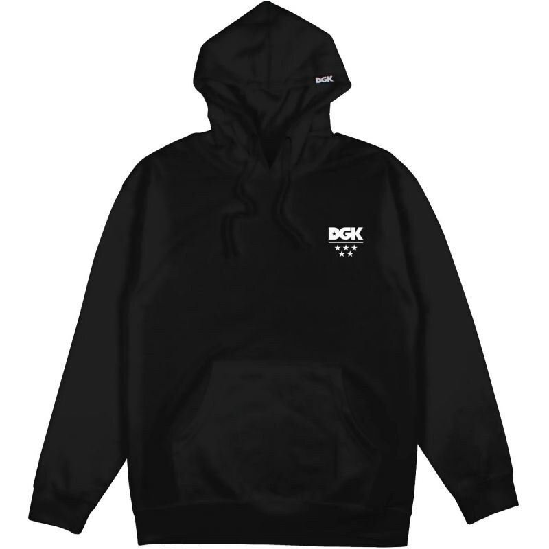 MMIKINA DGK A Star Mini ogo Hooded - černá -