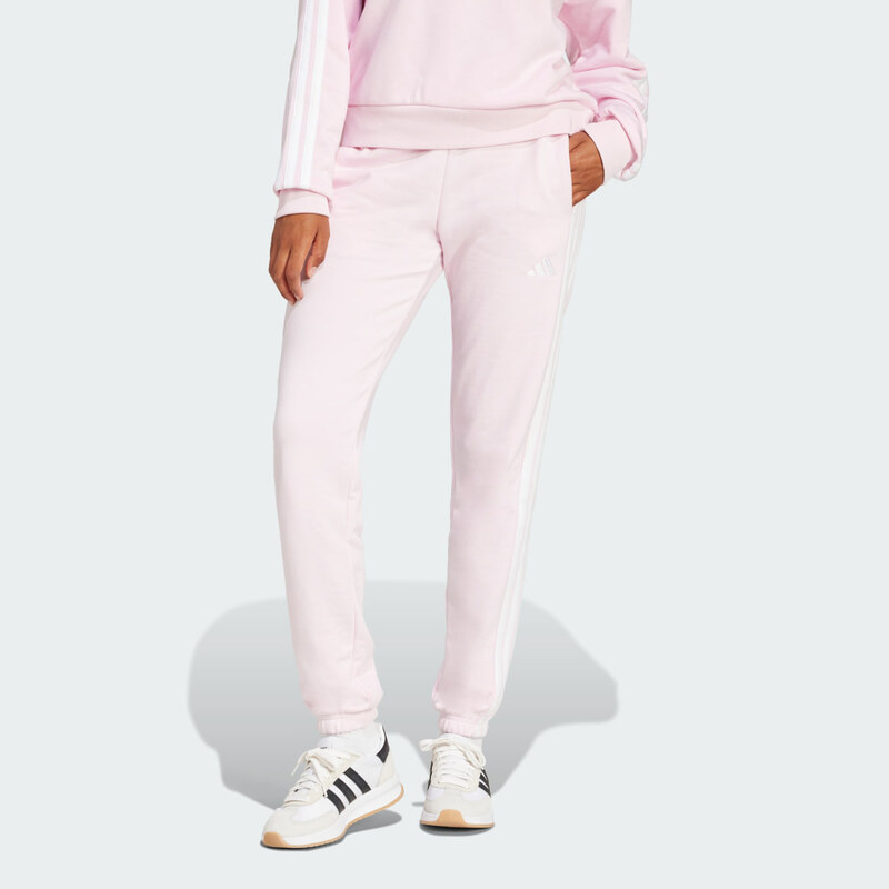Adidas Kalhoty Essentials 3-Stripes French Terry Cuffed