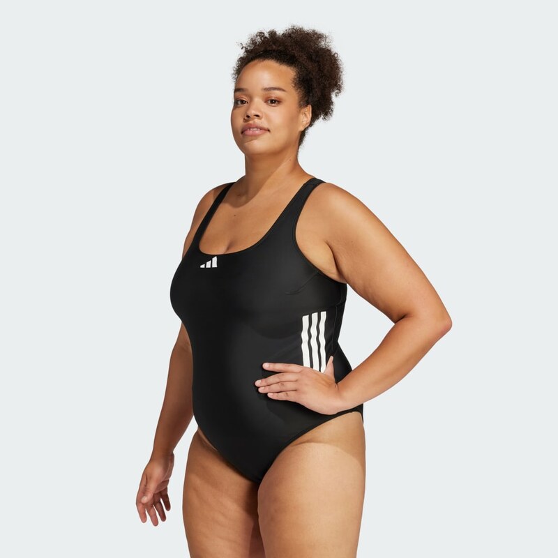 Adidas Plavky 3-Stripes C-Back (plus size)