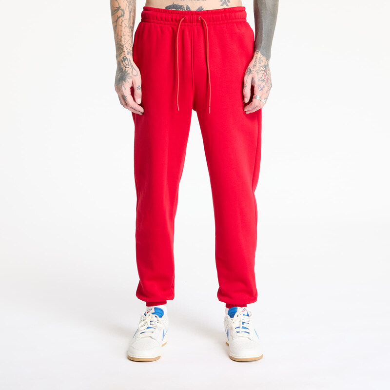 Tepláky Jordan Brooklyn Fleece Mens Pants Gym Red/ White L