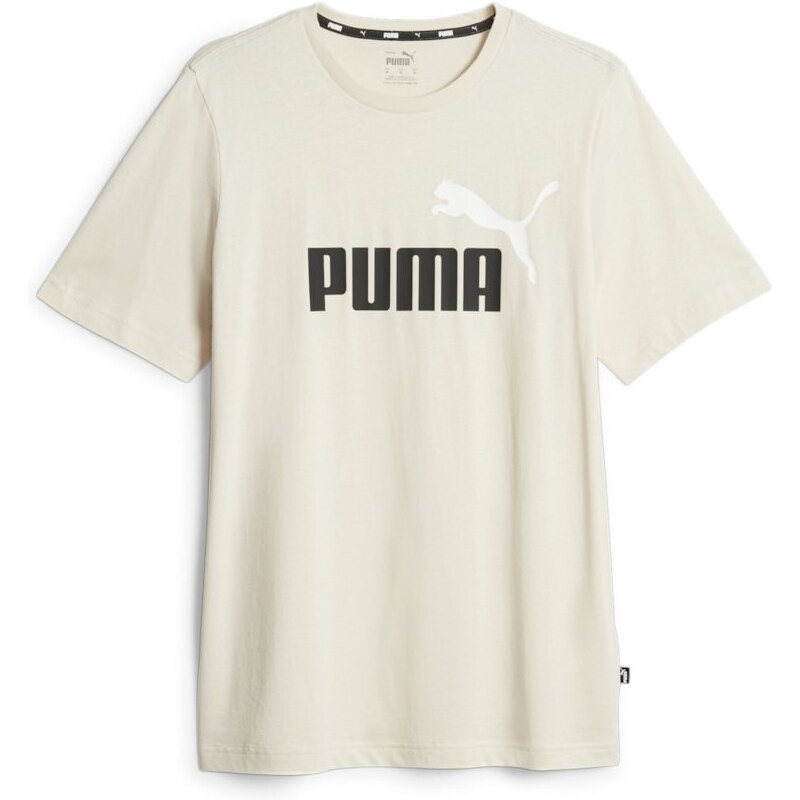 Puma ESS+ 2 Col Logo Tee white