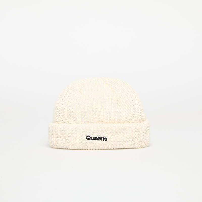 Čepice Queens Essentials Beanie Off White Universal