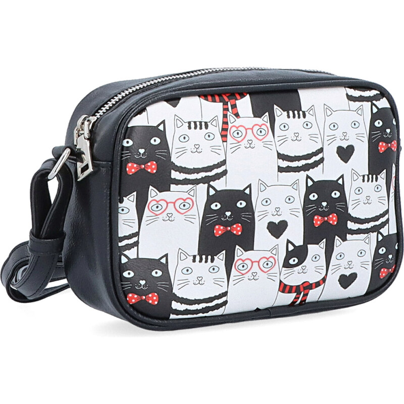 Kabelka ze syntetické kůže crossbody Indee multicolor 9304 01 C 106554970