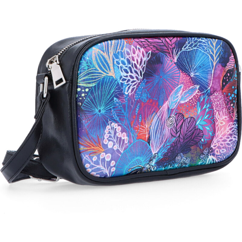 Kabelka ze syntetické kůže crossbody Indee multicolor 9304 03 C 106554968