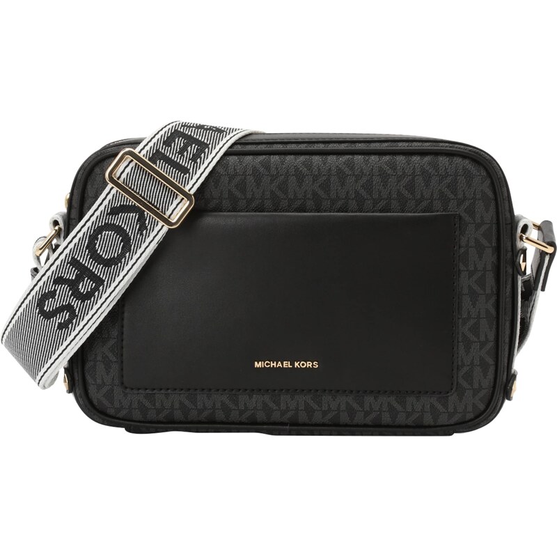 MICHAEL Michael Kors Taška přes rameno čedičová šedá / černá 103602651