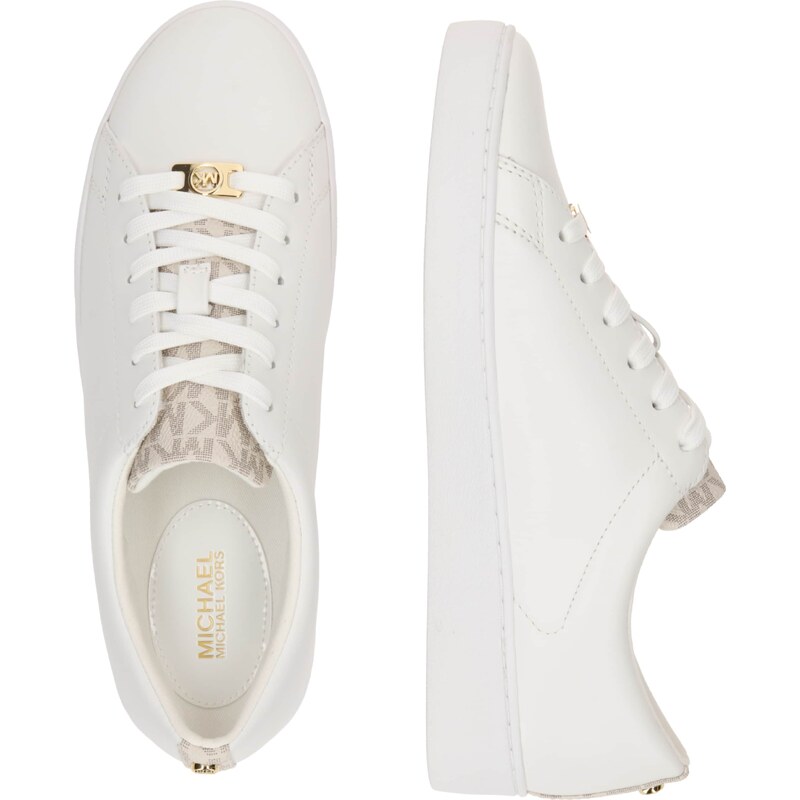 MICHAEL Michael Kors Tenisky 'KEATON' béžová / hnědá / offwhite