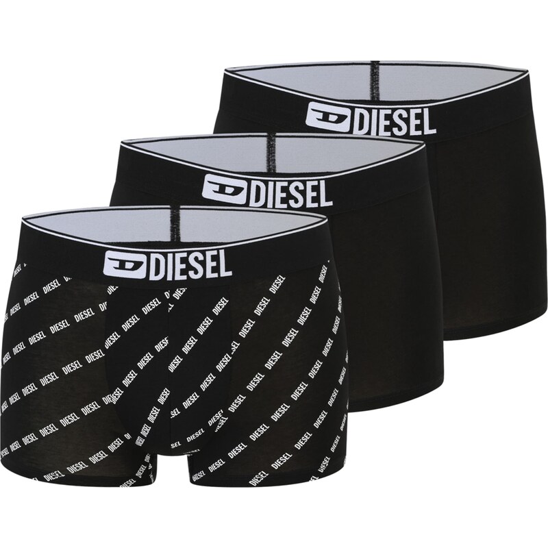 DIESEL Boxerky Damien černá / bílá