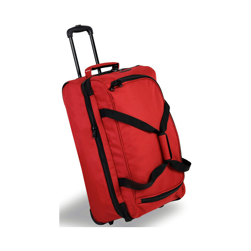 Member‘s Cestovní taška na kolečkách 85L TT-0030 červená