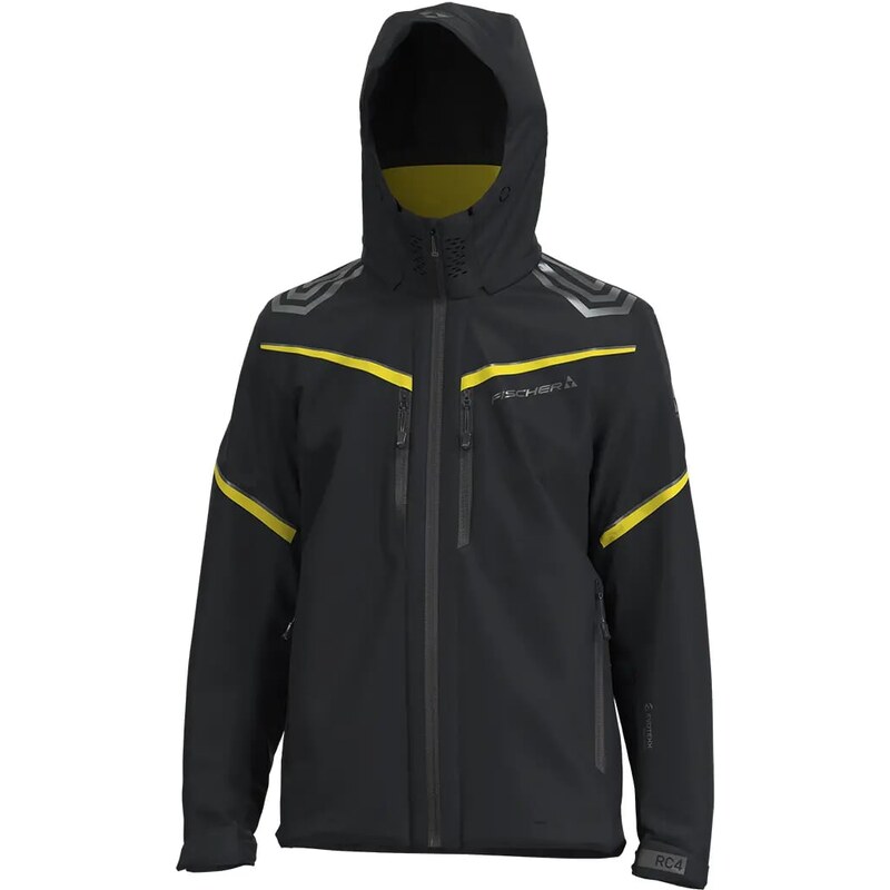 Bunda lyžařská Fischer RC4 Velikost: XL černá/žlutá 102968169