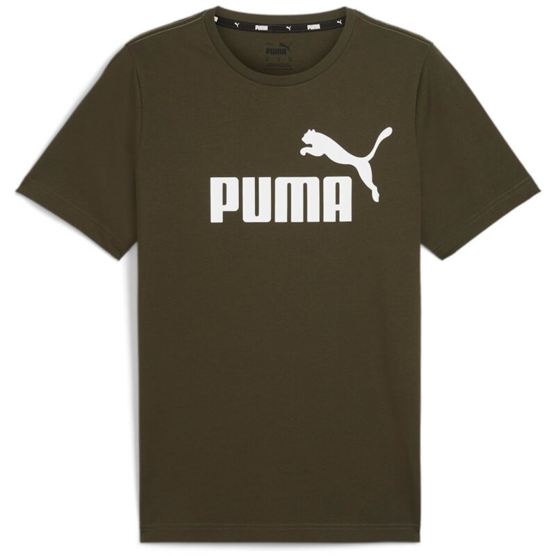 Puma ESS Logo Tee (s) green