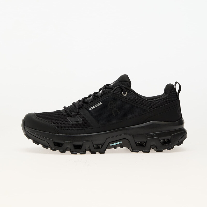 On M Cloudrock Low WP Black/ Black
