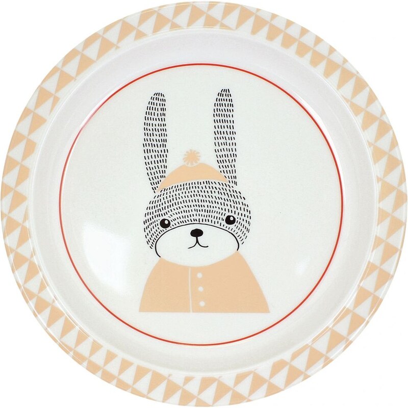 40 Melaminový talířek pro děti Sophia Rabbit