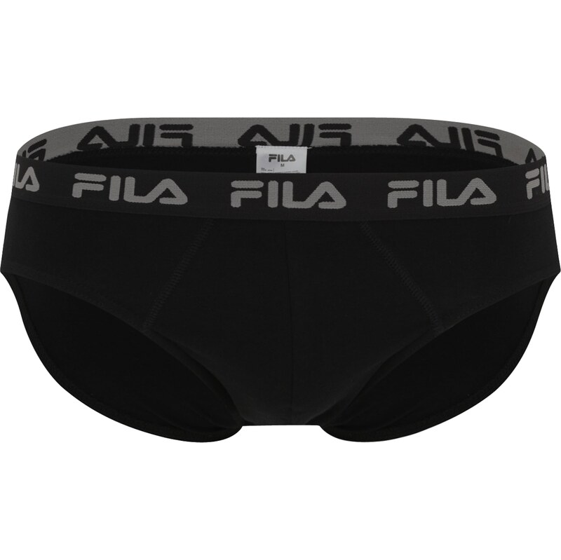 FILA Slipy šedá / černá
