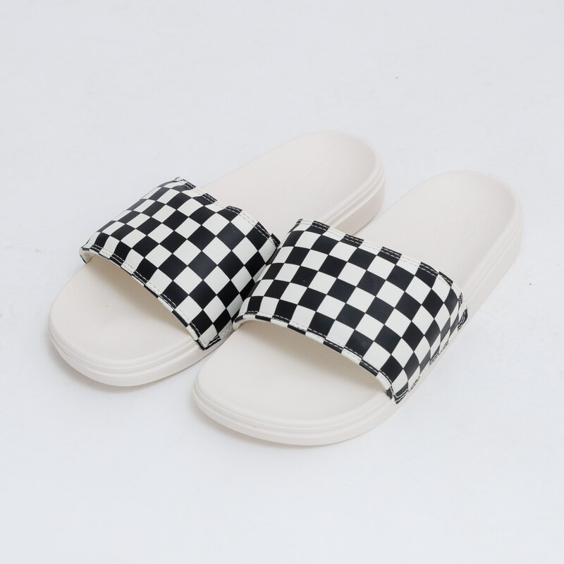Vans La Costa Slide-On (CHECKERBOARD) BLACK/MARS 72261875