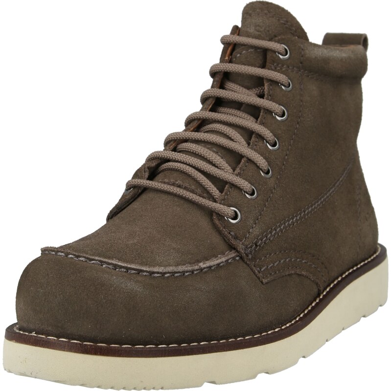 JACK & JONES Šněrovací boty JFWToronto mokka