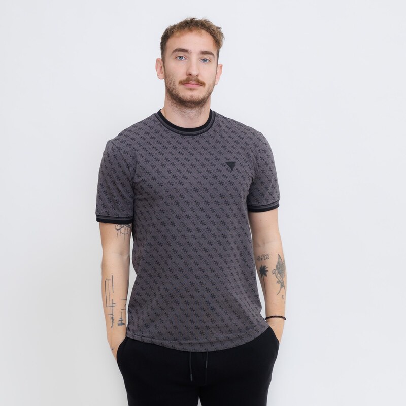 Guess marshall t-shirt 4G AOP BLACK