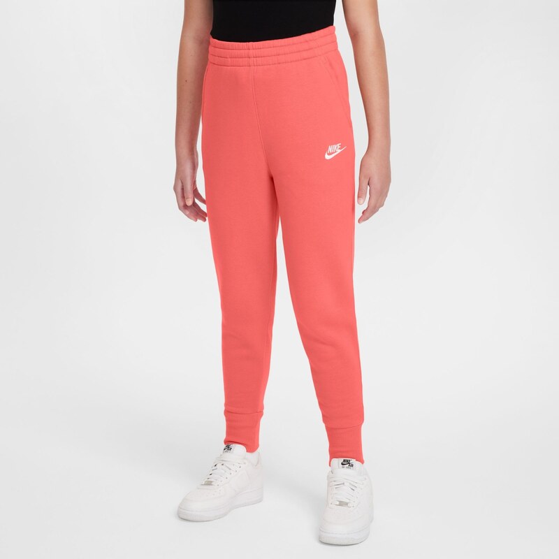 Nike Sportswear Club Fleece Big Kids (Girls) High-Waisted Fitted