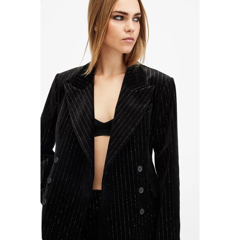 Bavlněné sako AllSaints SEVENH